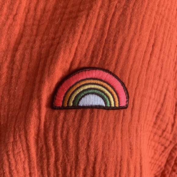 Target LGBT+ 2022 Collection Pure Cotton Gauze Button-Up Shirt. New without tags - Picture 4 of 5